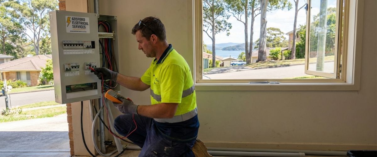Residential electrical service Gosford home installation