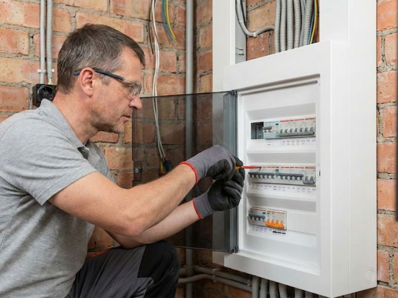 Modern switchboard upgrade installation Central Coast electrician